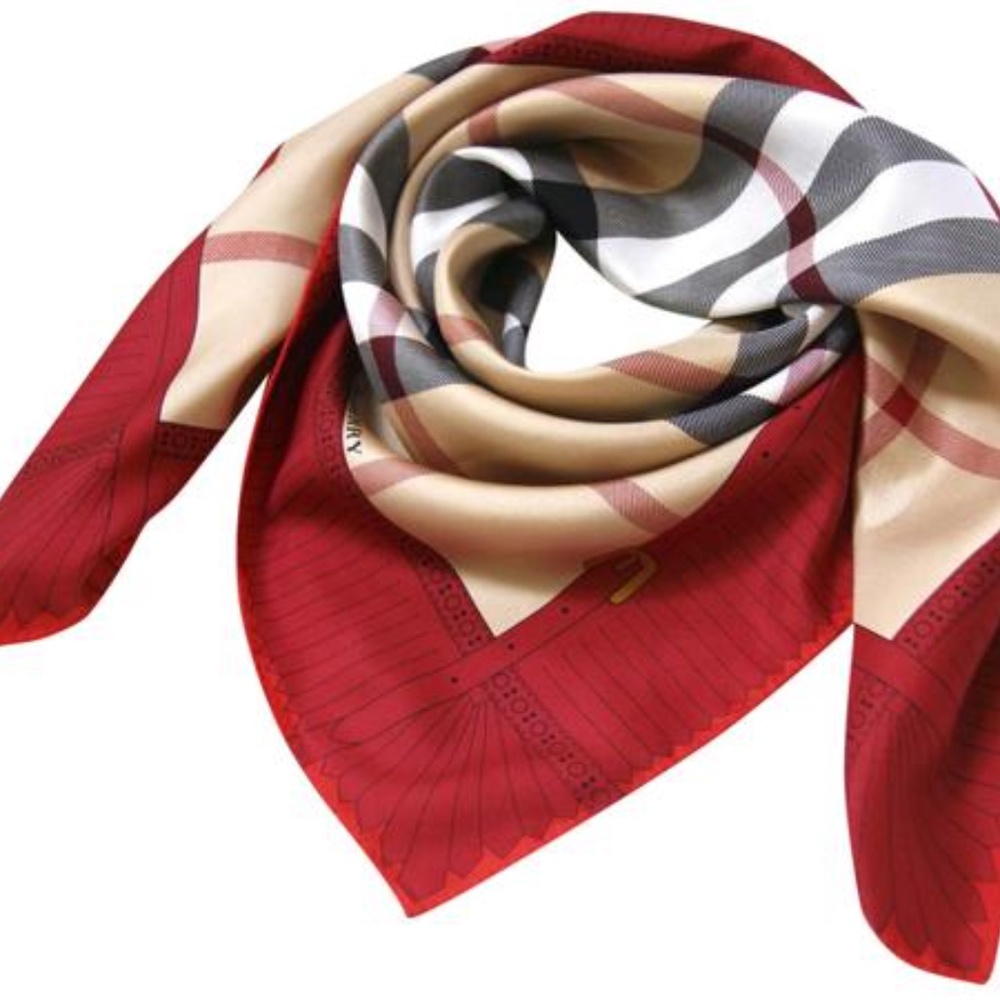 Burberry Silk Scarf - Picture 7 of 13